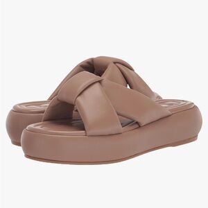 Marc Fisher Tan Sandals